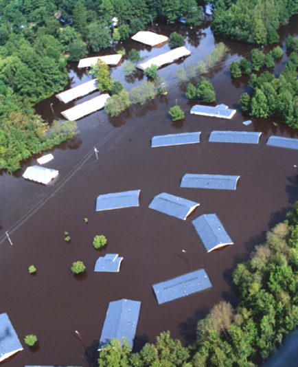 US floodings, hurricane floyd 1999