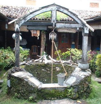 Ancient well in Galle, Sri Lanka