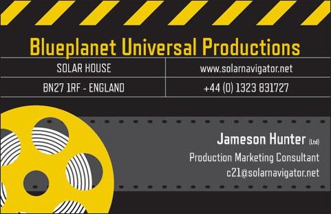 Jameson Hunter and Blueplanet Universal film and documentary production