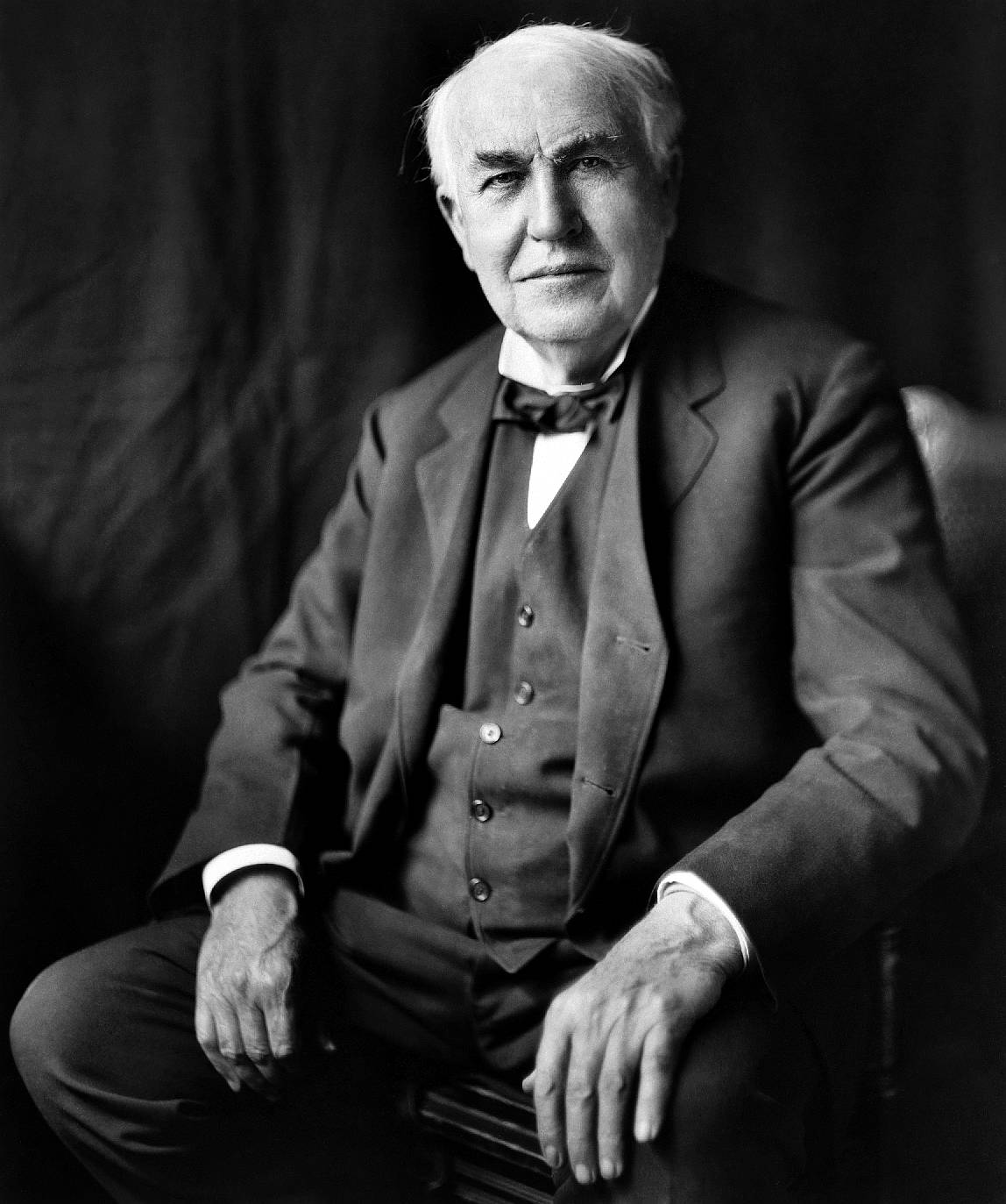 Thomas Edison's photo portrait