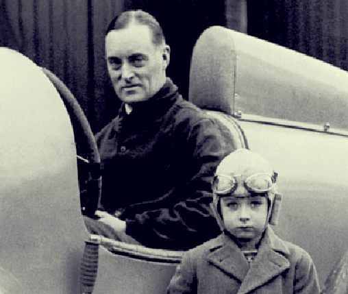 Sir Malcolm Campbell and his son Donald