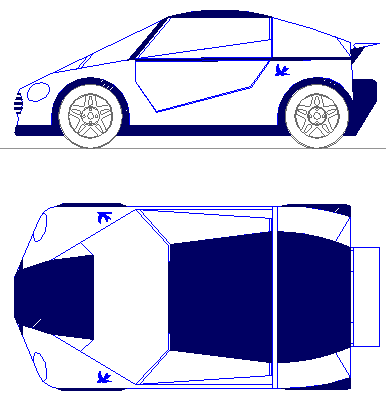 Solar assisted eco city cars