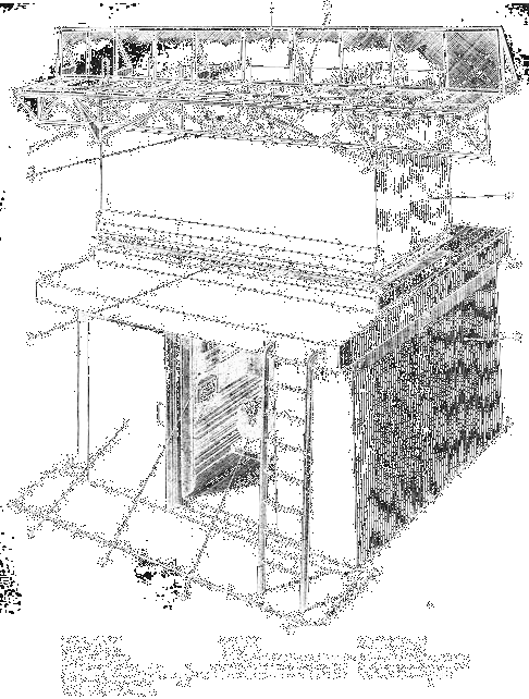 Information friend or foe, IFF, radar station plinth