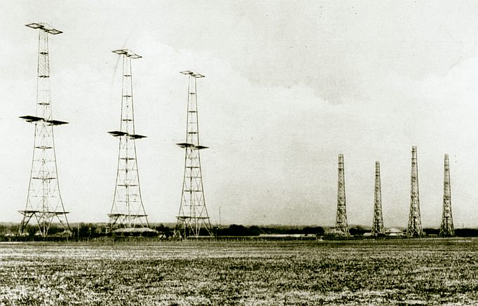RAF Poling, Sussex radar masts, type 7 chain home early warning